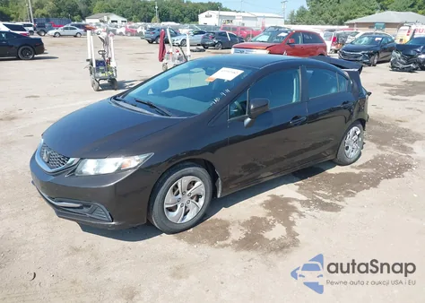2014 Honda Civic Lx z USA, uszkodzony, nr VIN 2HGFB2F58EH506344